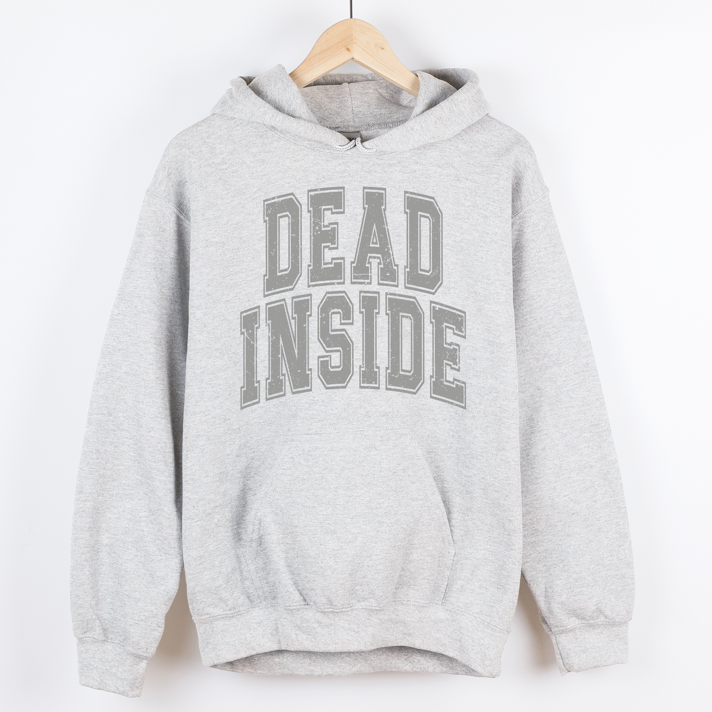 Dead Inside, Mood, Halloween, Vibes Hoodie, Hooded Sweatshirt
