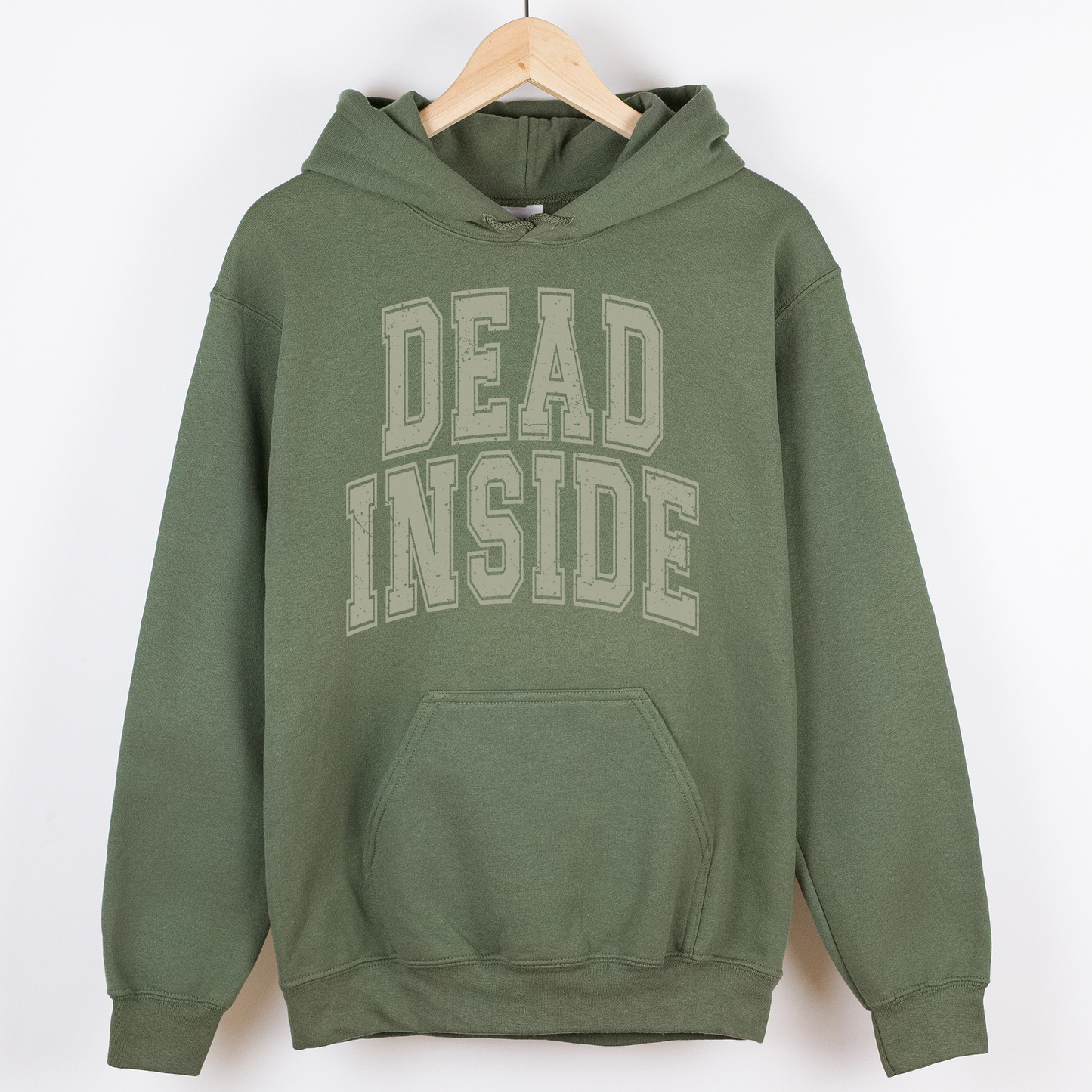 Dead Inside, Mood, Halloween, Vibes Hoodie, Hooded Sweatshirt
