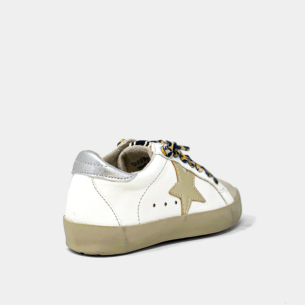 Paris Gold Star Toddler Sneakers