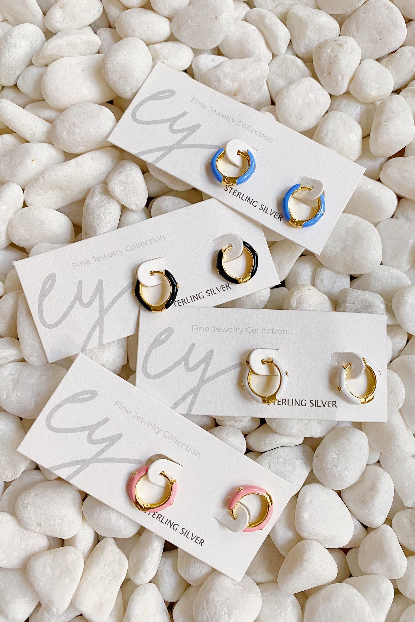 Elise Petit Sterling Silver Hoop Earring - Aaria Tees