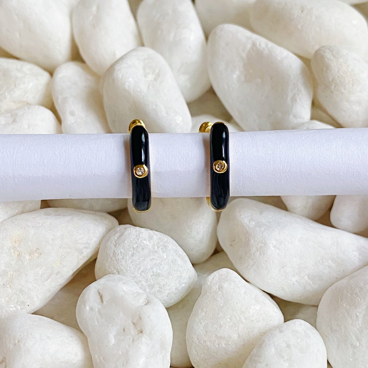 Elise Petit Sterling Silver Hoop Earring - Aaria Tees
