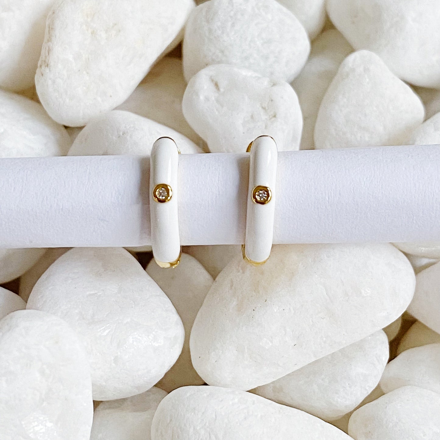 Elise Petit Sterling Silver Hoop Earring - Aaria Tees