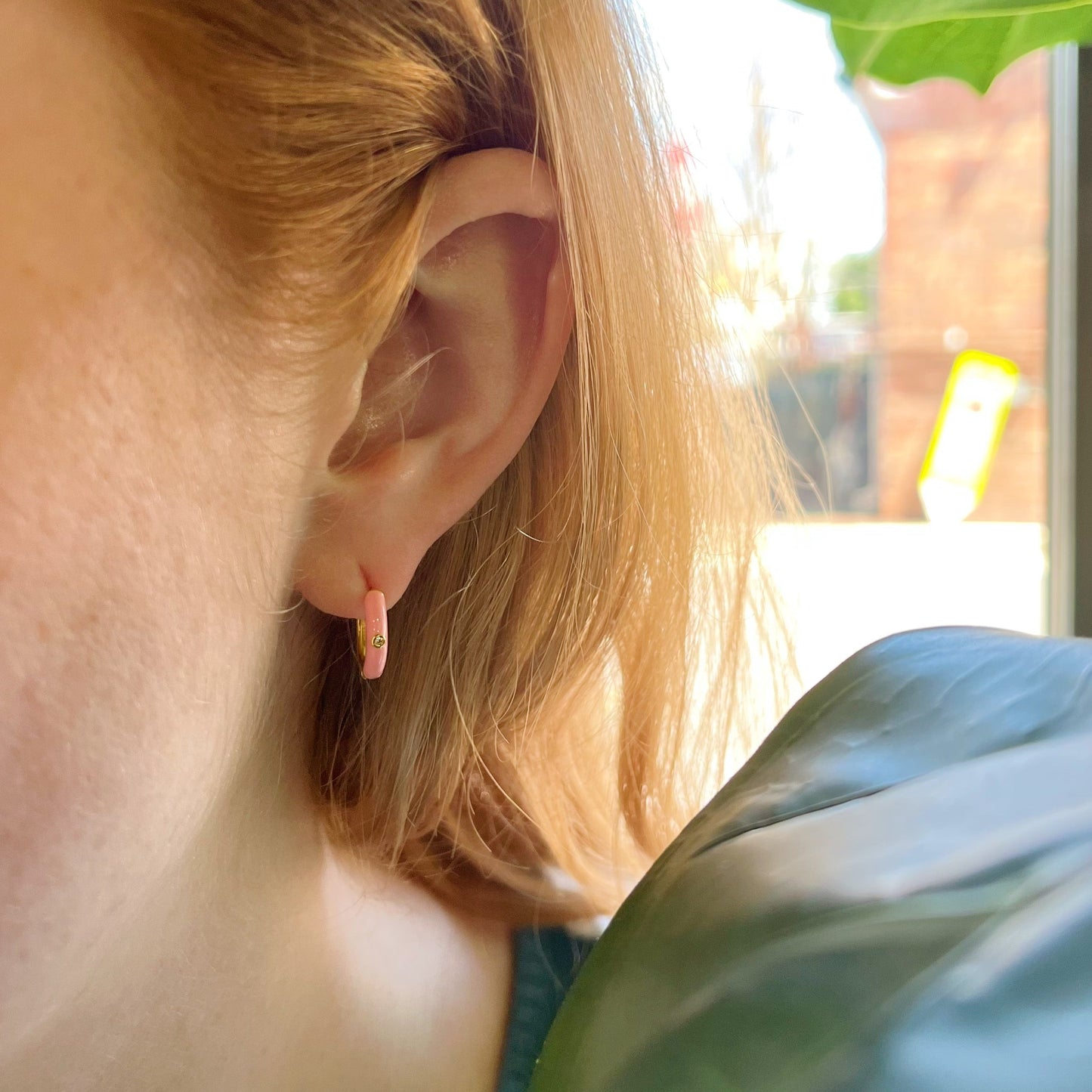 Elise Petit Sterling Silver Hoop Earring - Aaria Tees