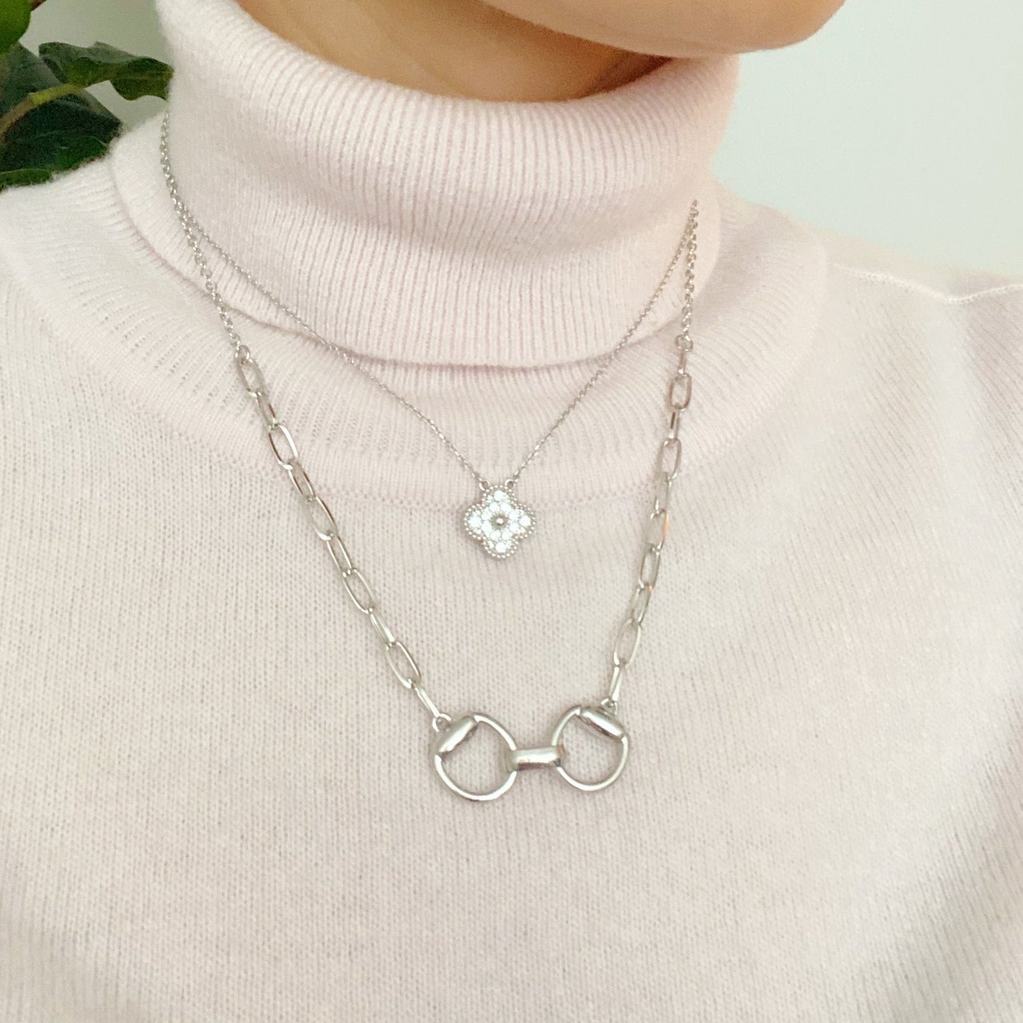 Equestrian Pendant Chain Necklace - Aaria Tees