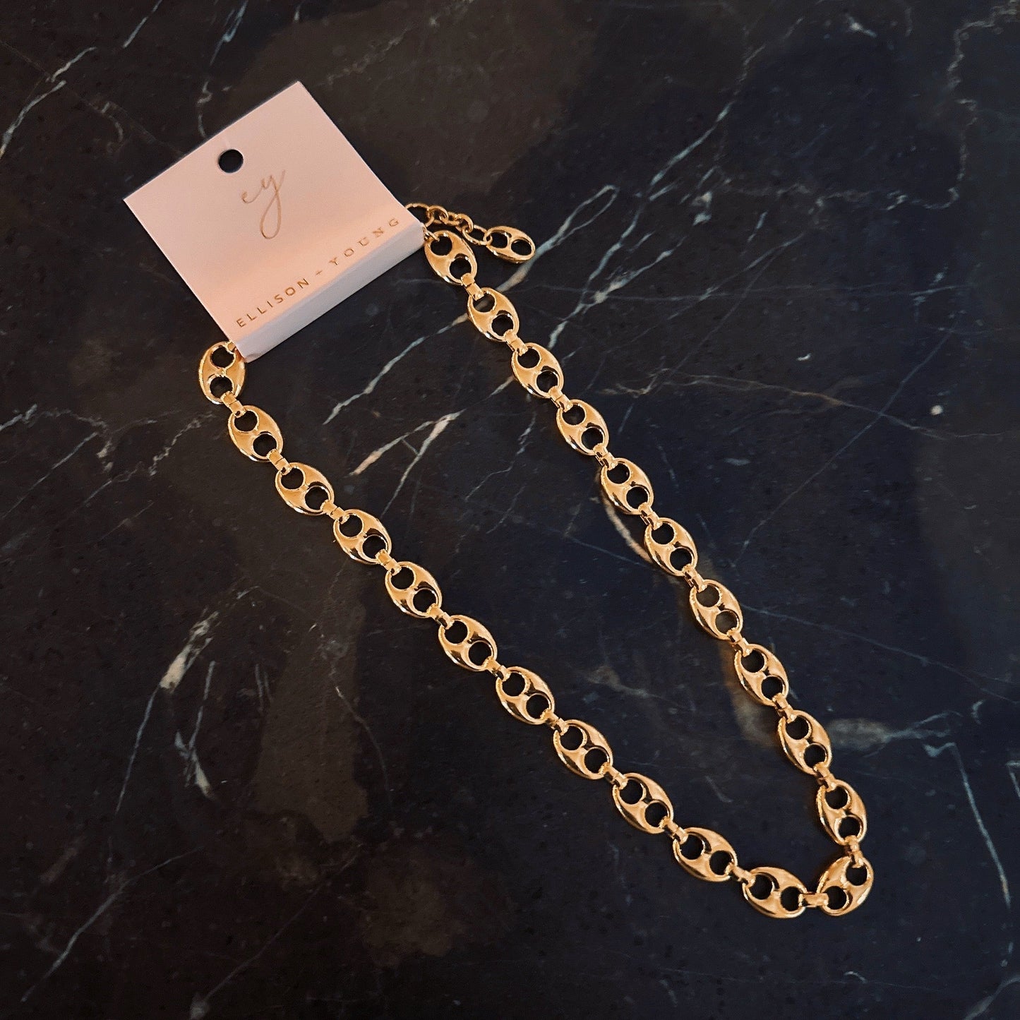 Equine Links Chain Necklace - Aaria Tees