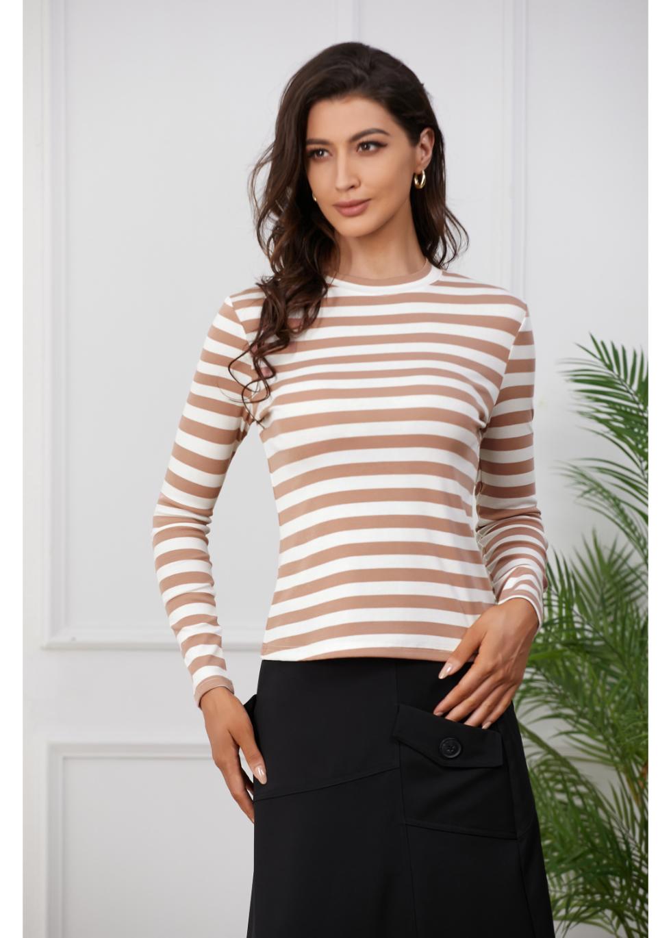 Striped T-shirt - Aaria Tees