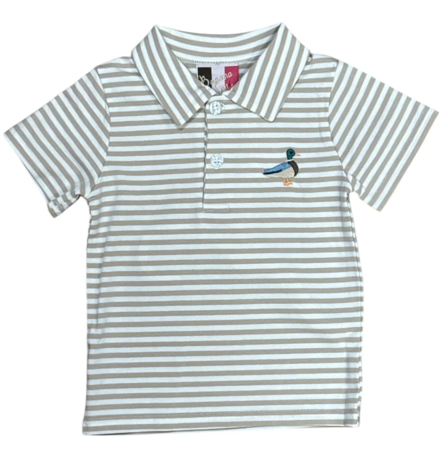 Duck Polo Striped Shirt