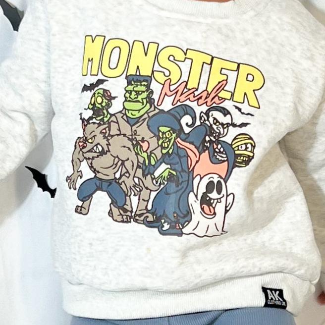 Monster Mash Graphic Crewneck