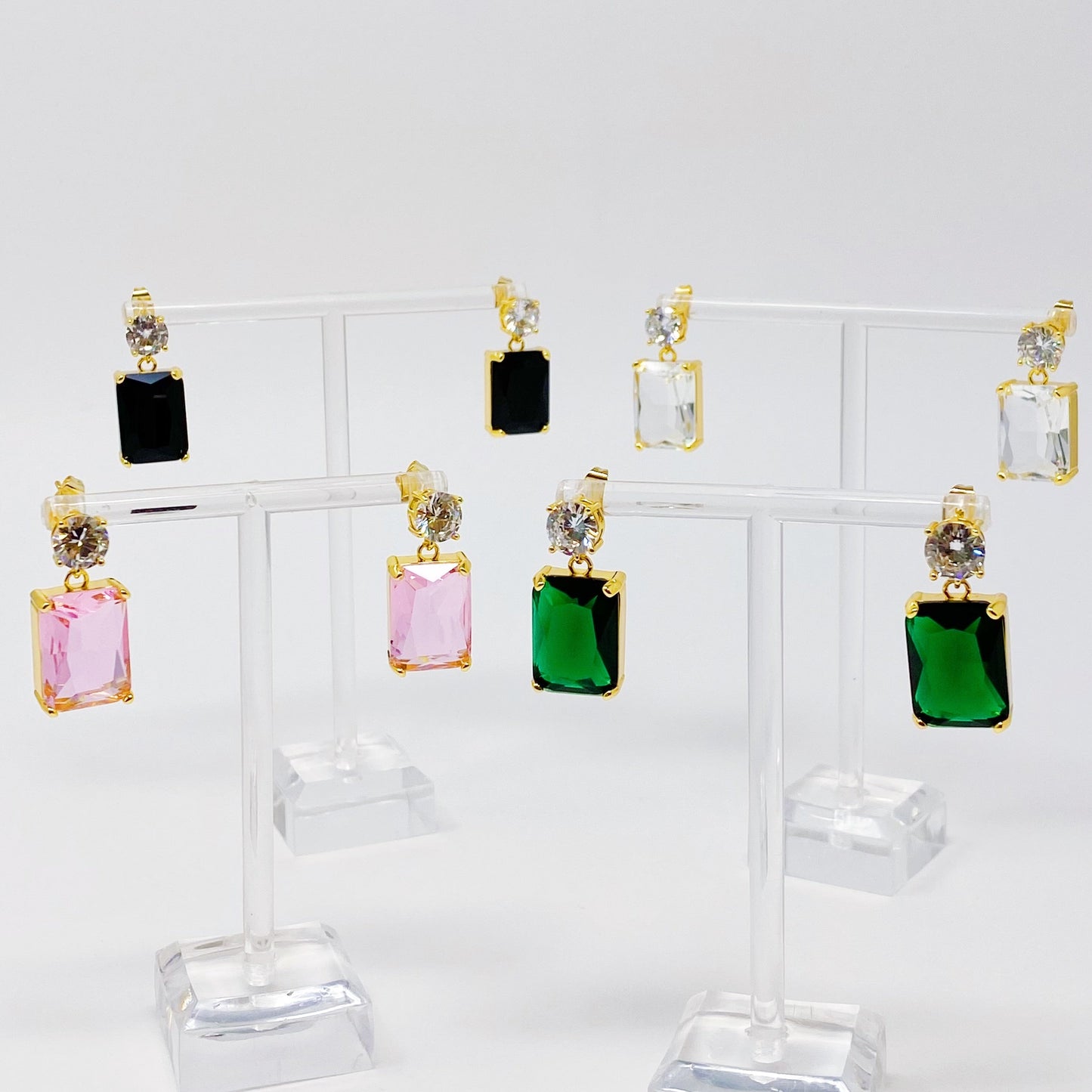 Banquet In Castle Jewel Earrings - Aaria Tees
