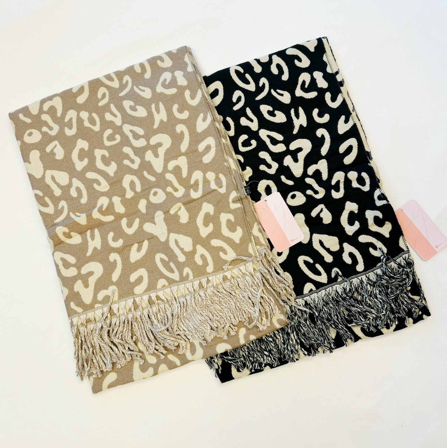 On Trend Leopard Pattern Scarf - Aaria Tees Aaria Tees