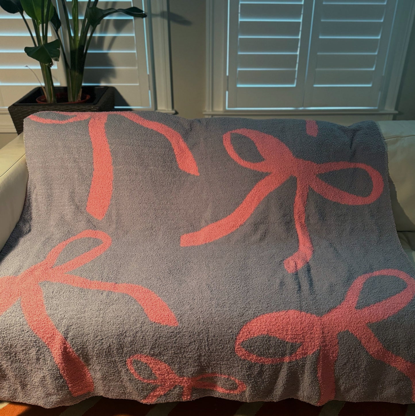 Bow Party Coziest Blanket - Aaria Tees Aaria Tees