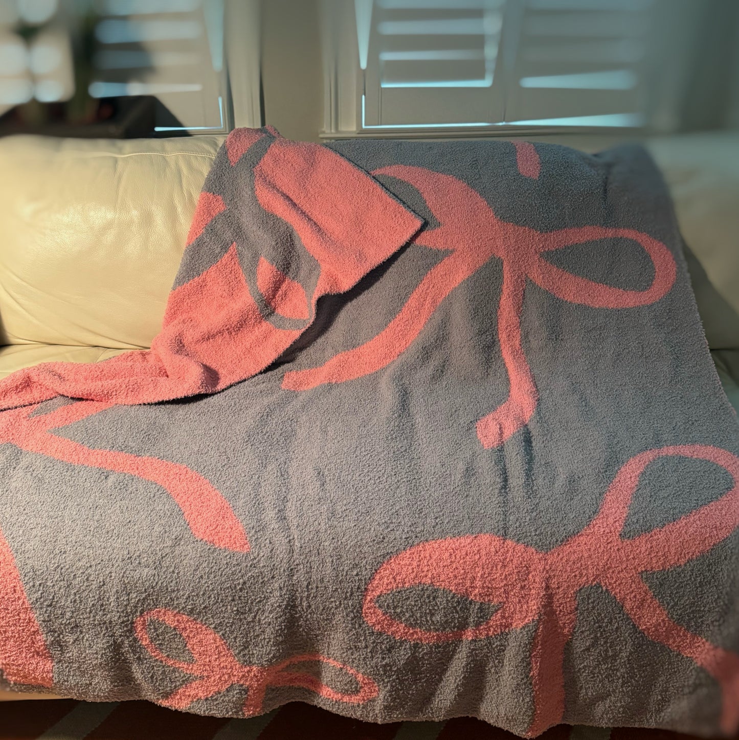 Bow Party Coziest Blanket - Aaria Tees Aaria Tees