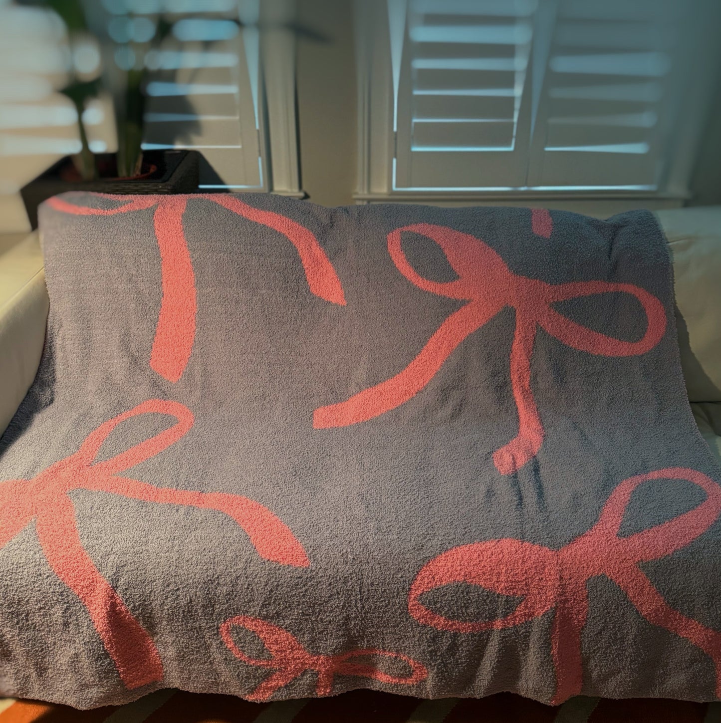 Bow Party Coziest Blanket - Aaria Tees Aaria Tees