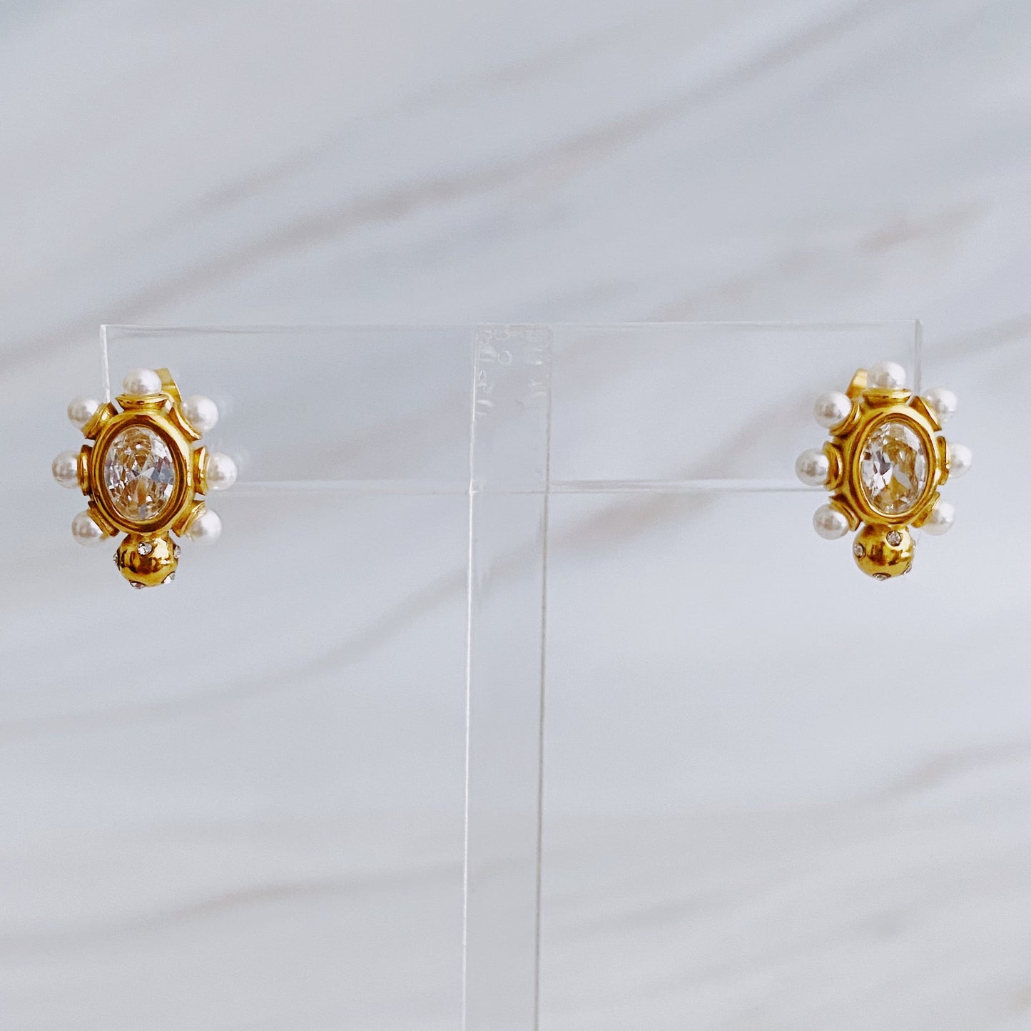 Glam On The Yacht Stud Earrings - Aaria Tees