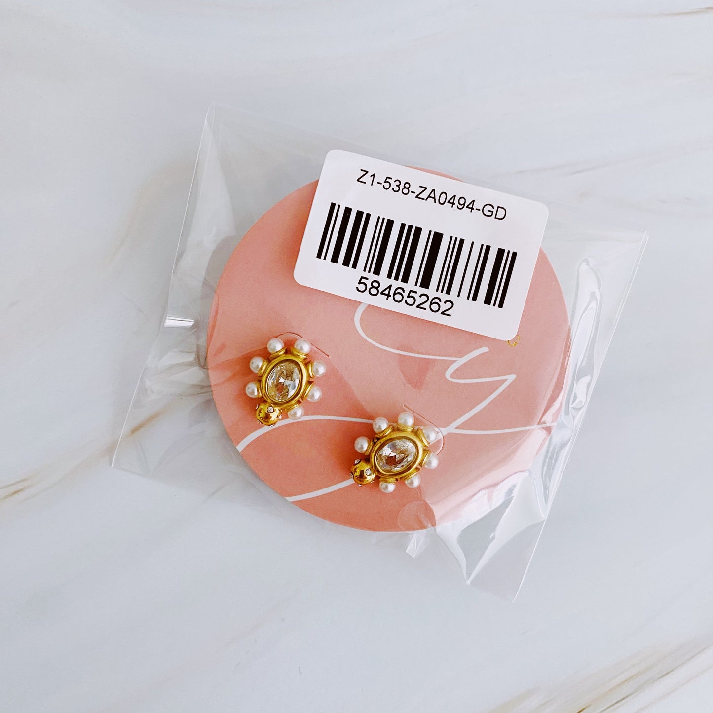 Glam On The Yacht Stud Earrings - Aaria Tees