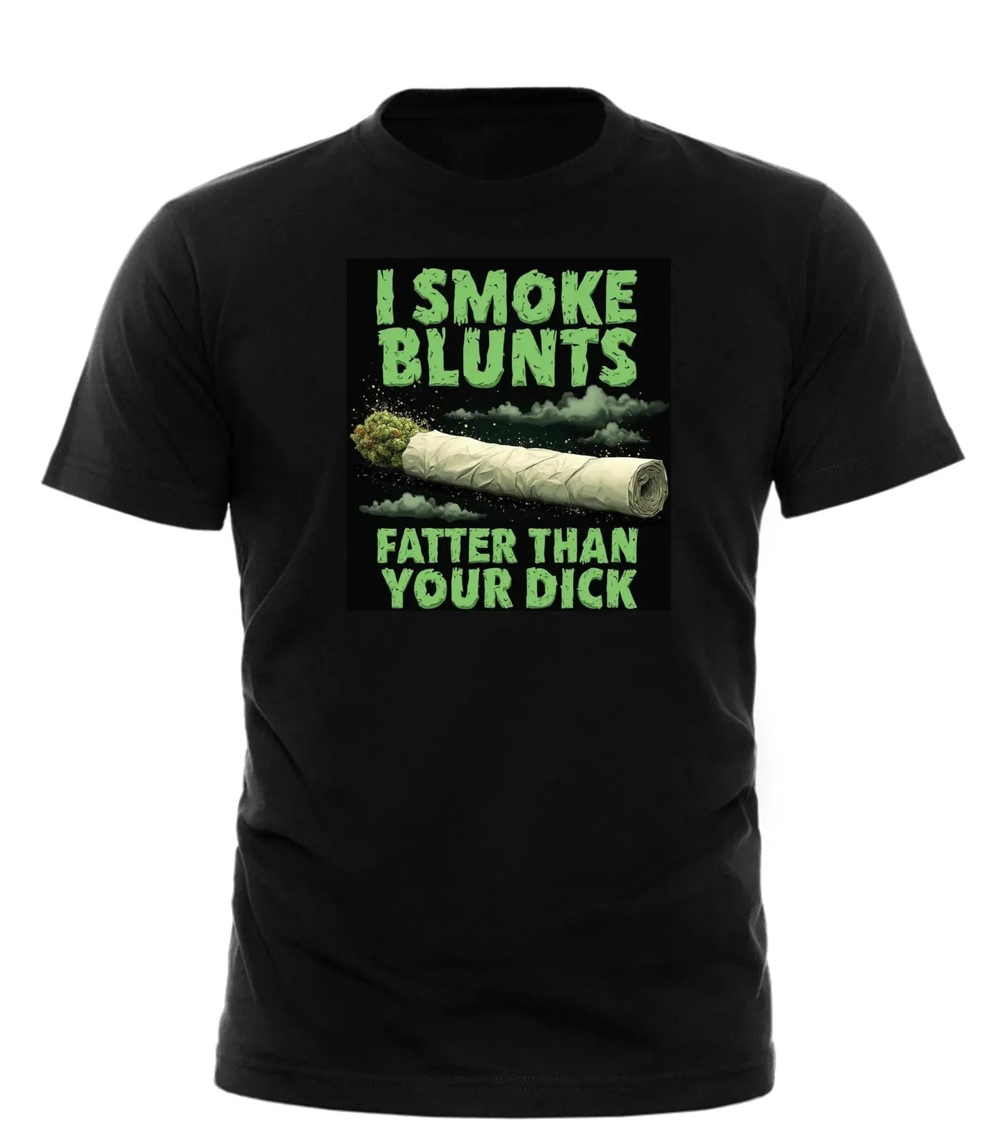 Good Trouble Fashion Blunt Smoking Graphic Tee