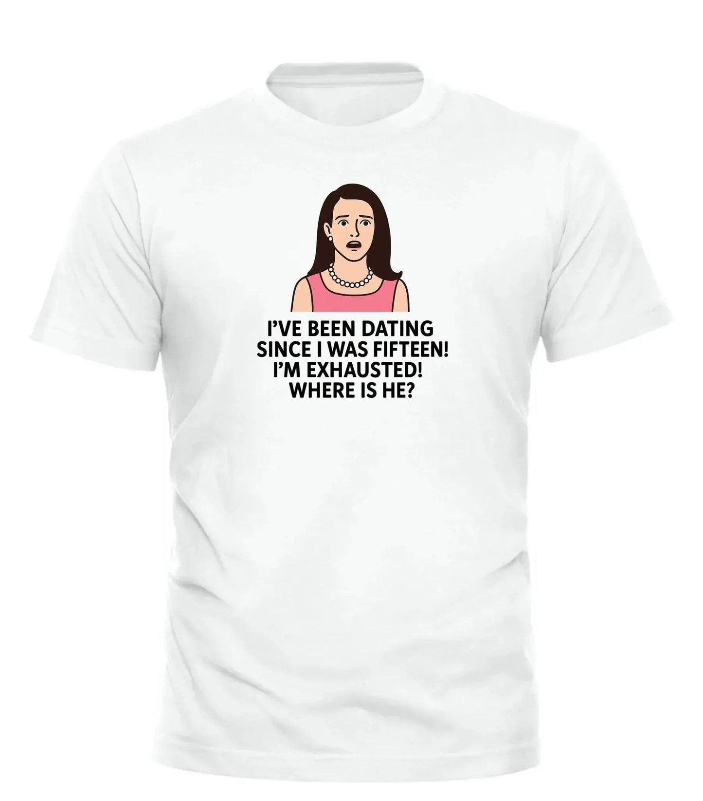 Good Trouble Fashion Tired Charlotte Quote T-Shirt