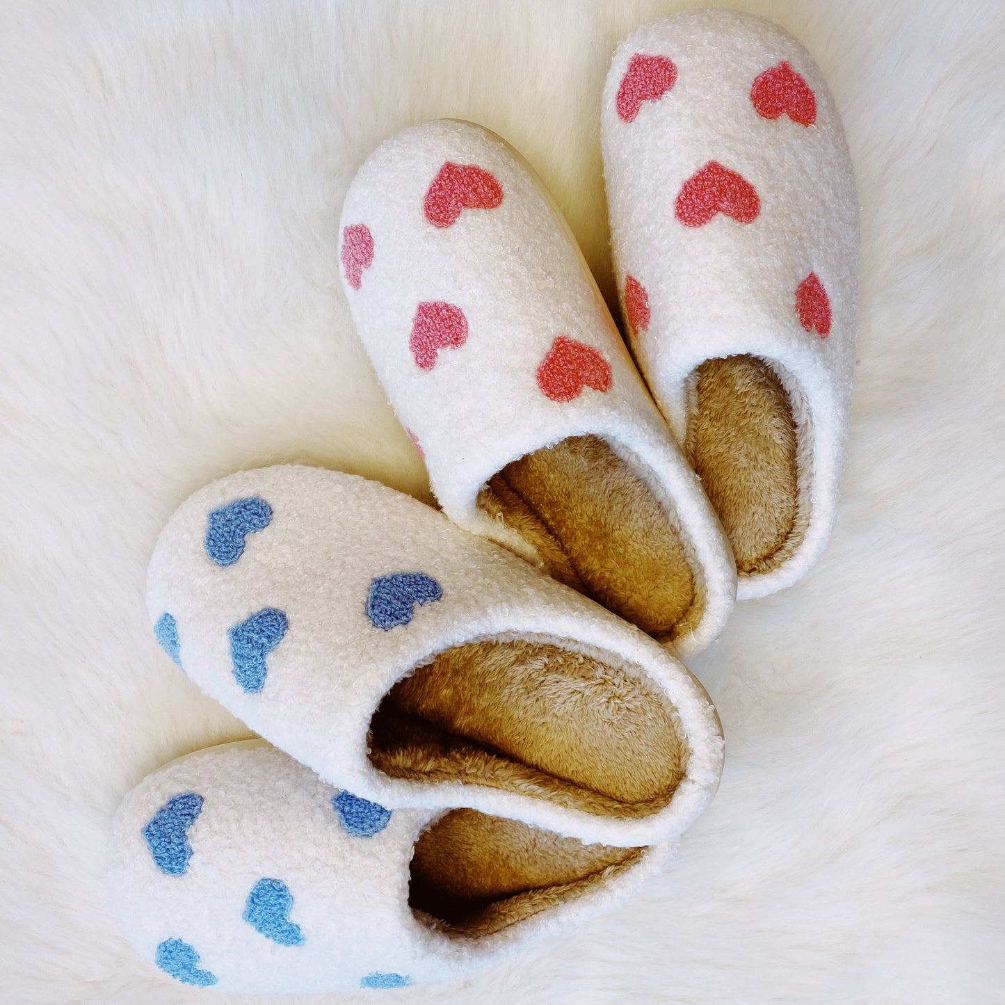 Heart Full Cozy Lounge Slippers - Aaria Tees