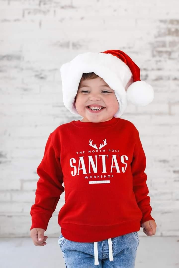 Santa's North Pole Workshop Pullover