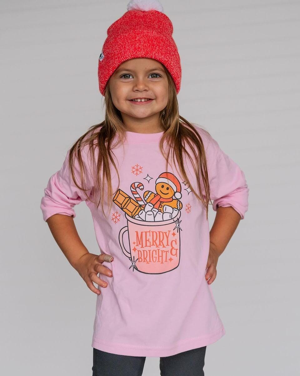 Merry and Bright Gingerbread Top
