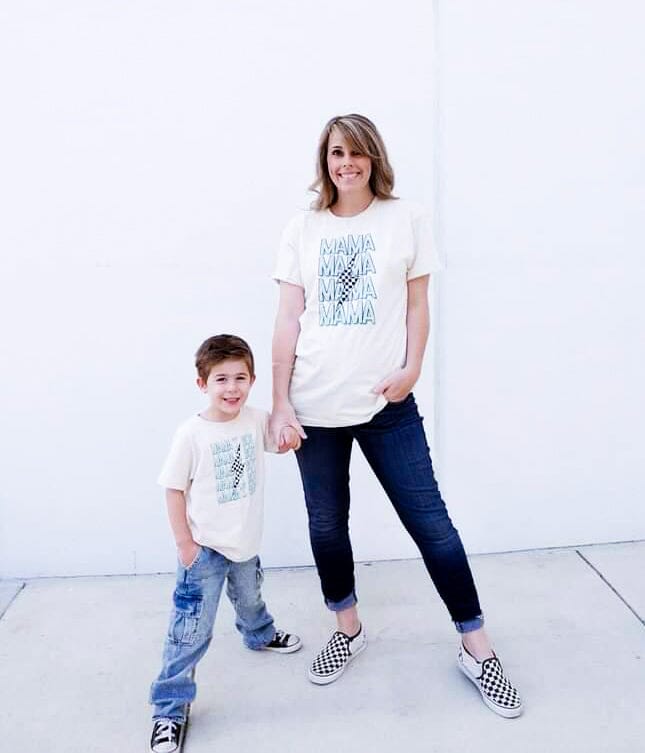 Vintage Skater Mama's Boy Set