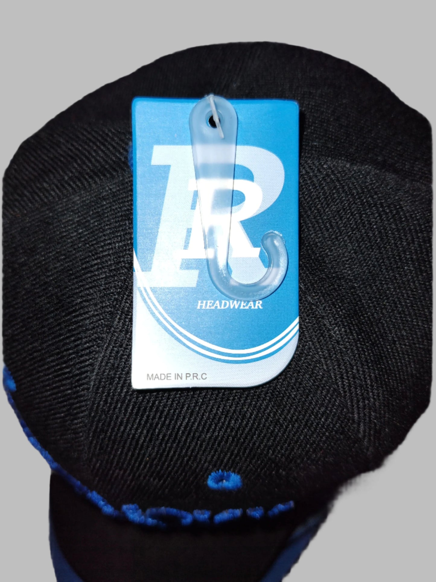 Embroidered Black Kentucky Adjustable Baseball Cap