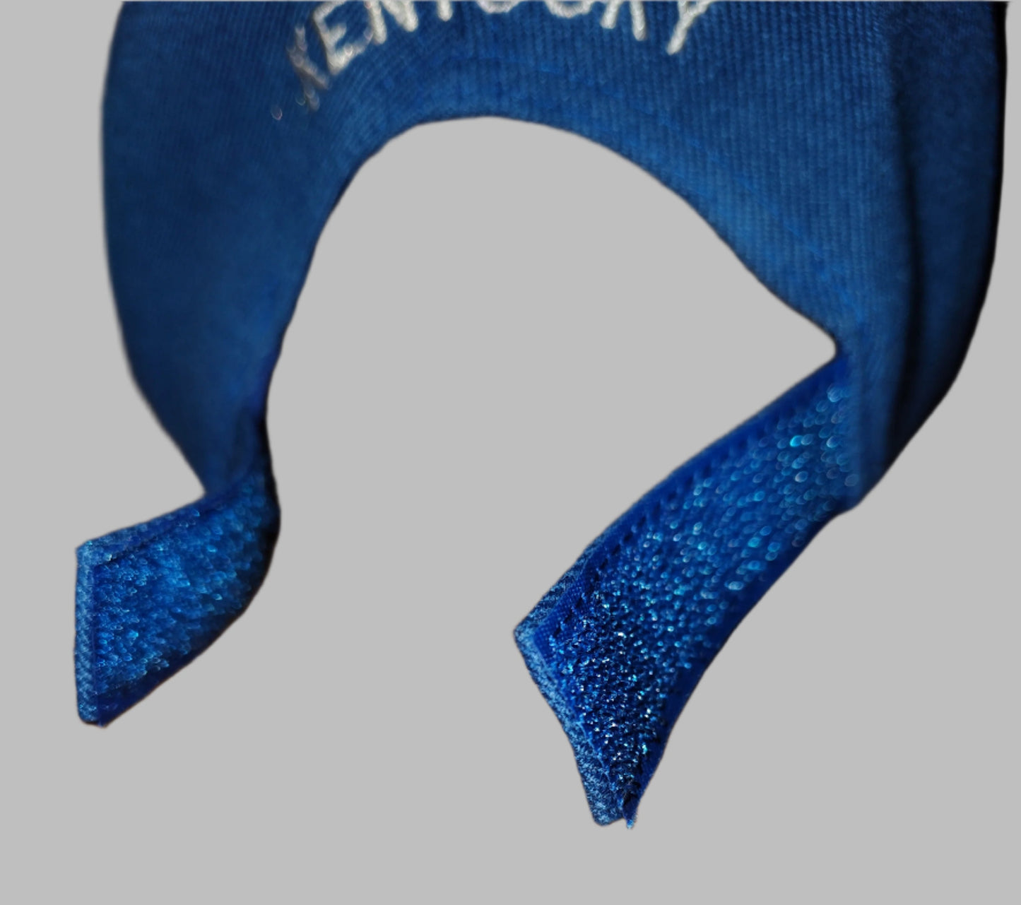 Embroidered White Kentucky Adjustable Baseball Cap