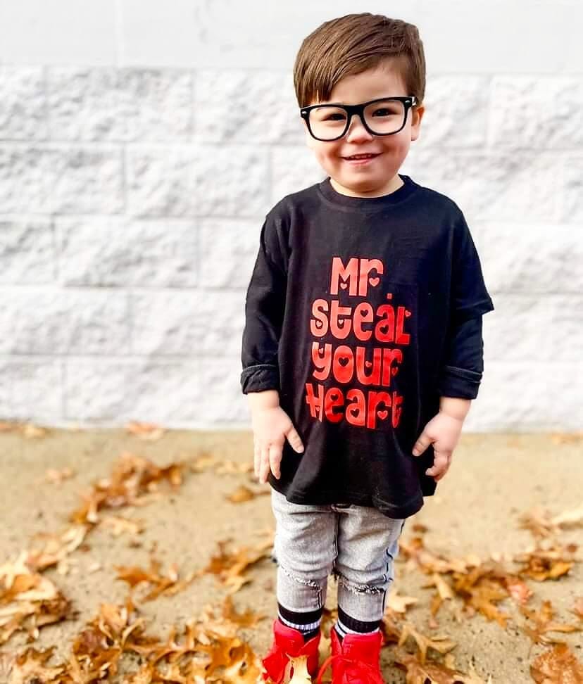 Mr. Steal Your Heart tee