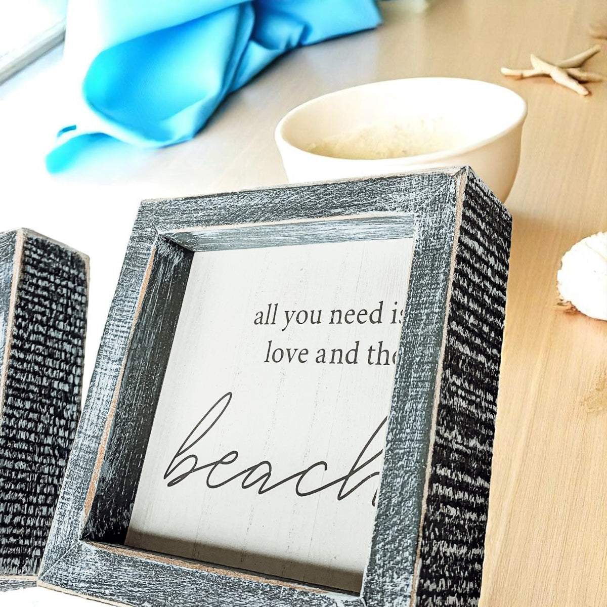 Love & Beach Sign