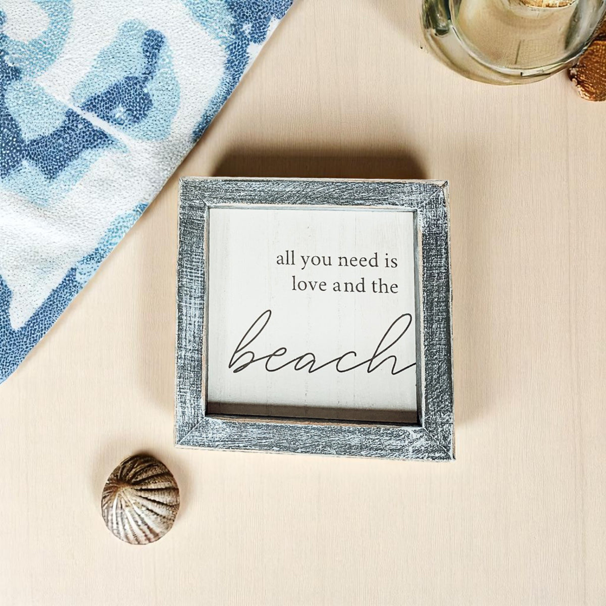 Love & Beach Sign