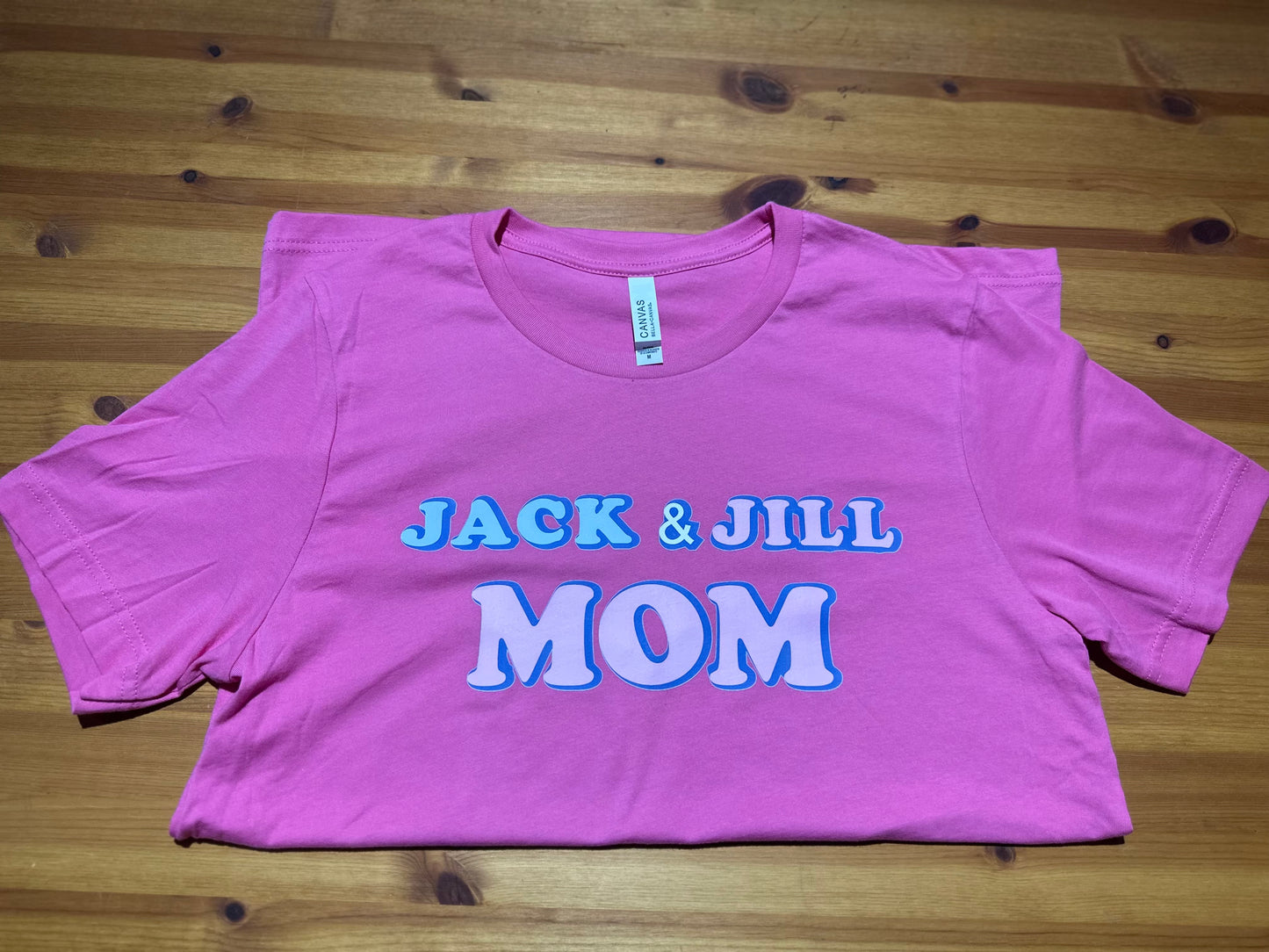 Jack & Jill Mom Crew Neck Short Sleeve Tee