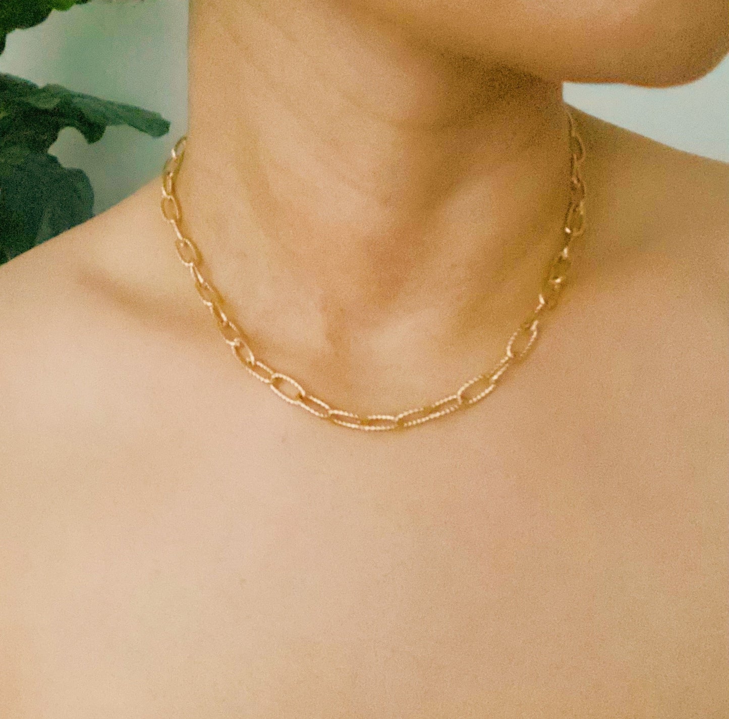 Link Lynk Chain Necklace - Aaria Tees