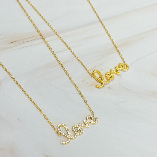 Lovely Love Necklace - Aaria Tees