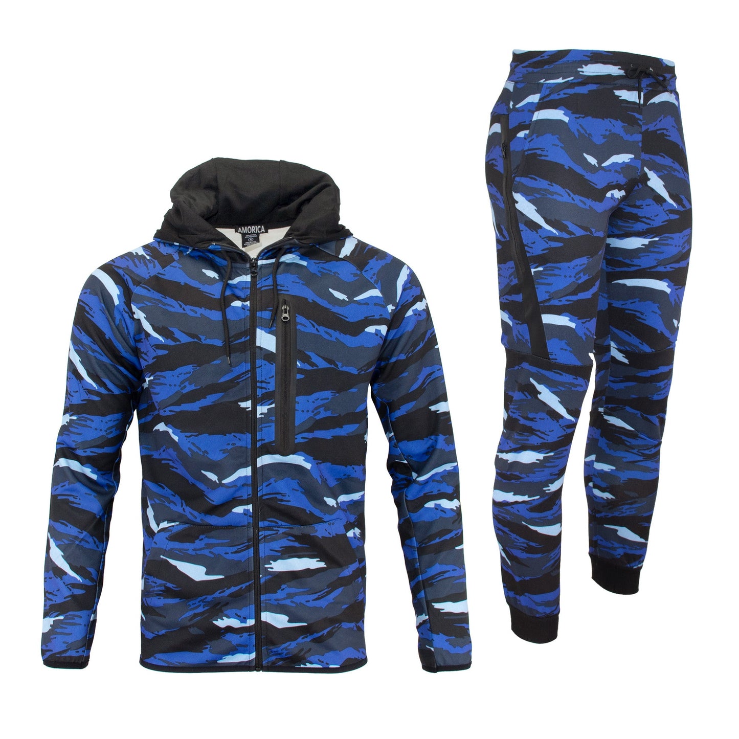 Men's StealthFlex UltraTech Fleece Set Amorica NYC Aaria Tees