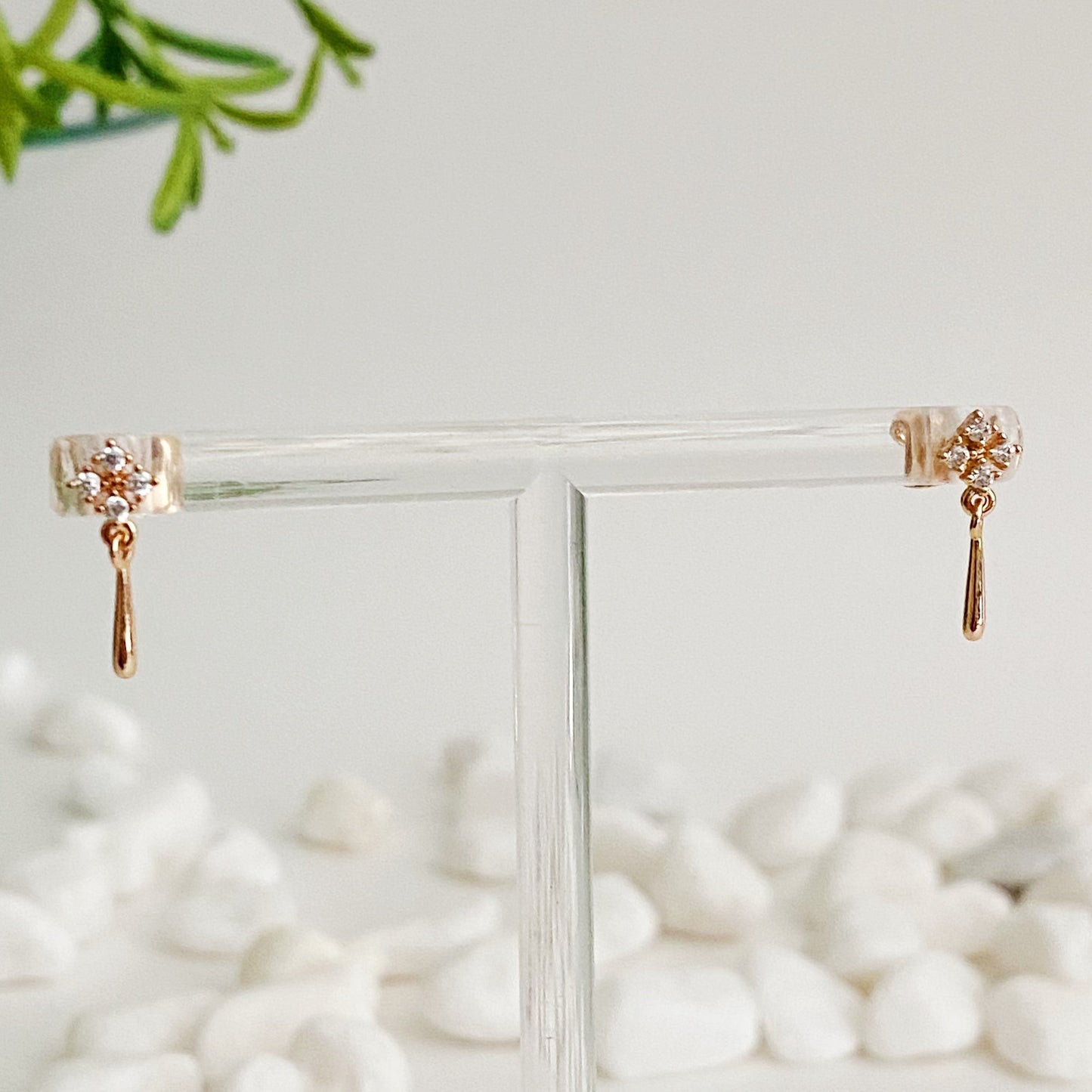 Mini Twinkle Dangle Earrings - Aaria Tees