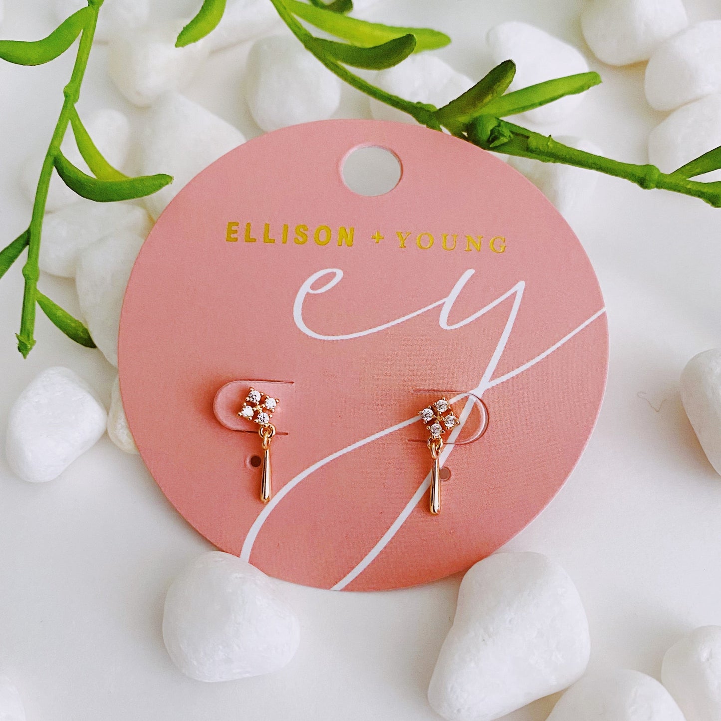 Mini Twinkle Dangle Earrings - Aaria Tees