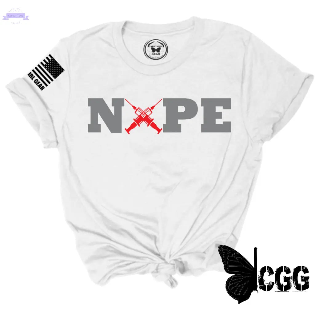 NOPE Tee Carry Girl Gear Aaria Tees