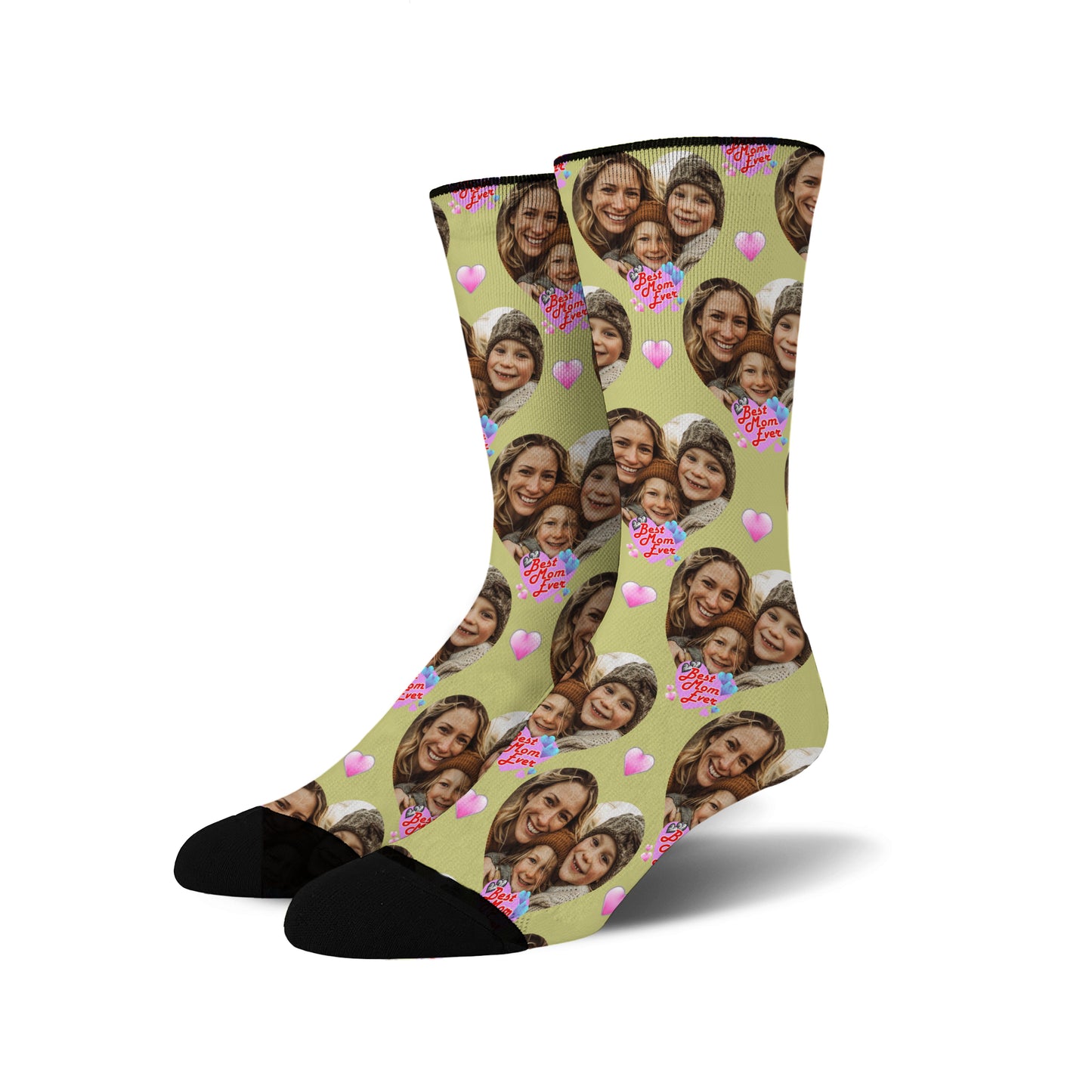 Custom Face Socks - Best Mom Ever