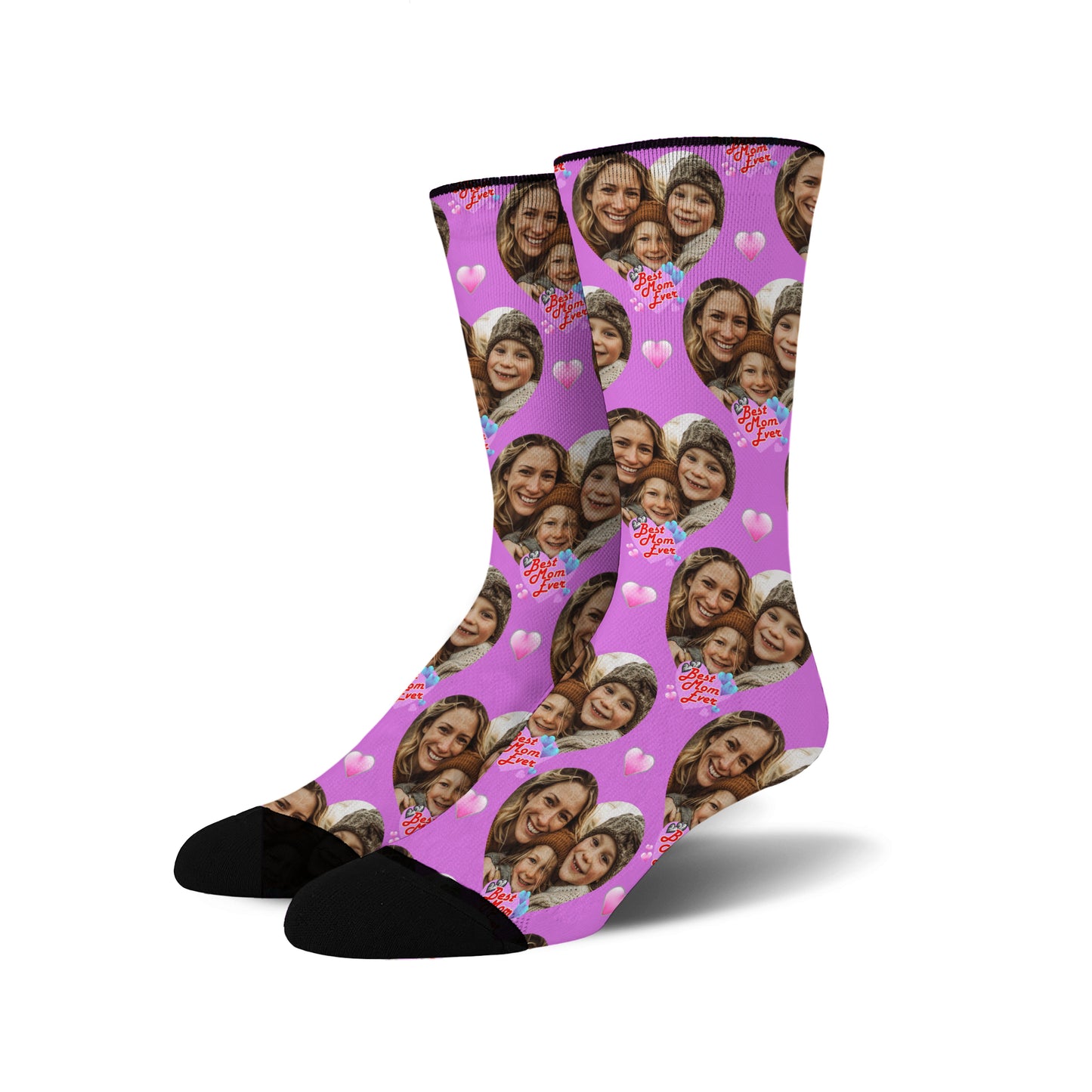 Custom Face Socks - Best Mom Ever