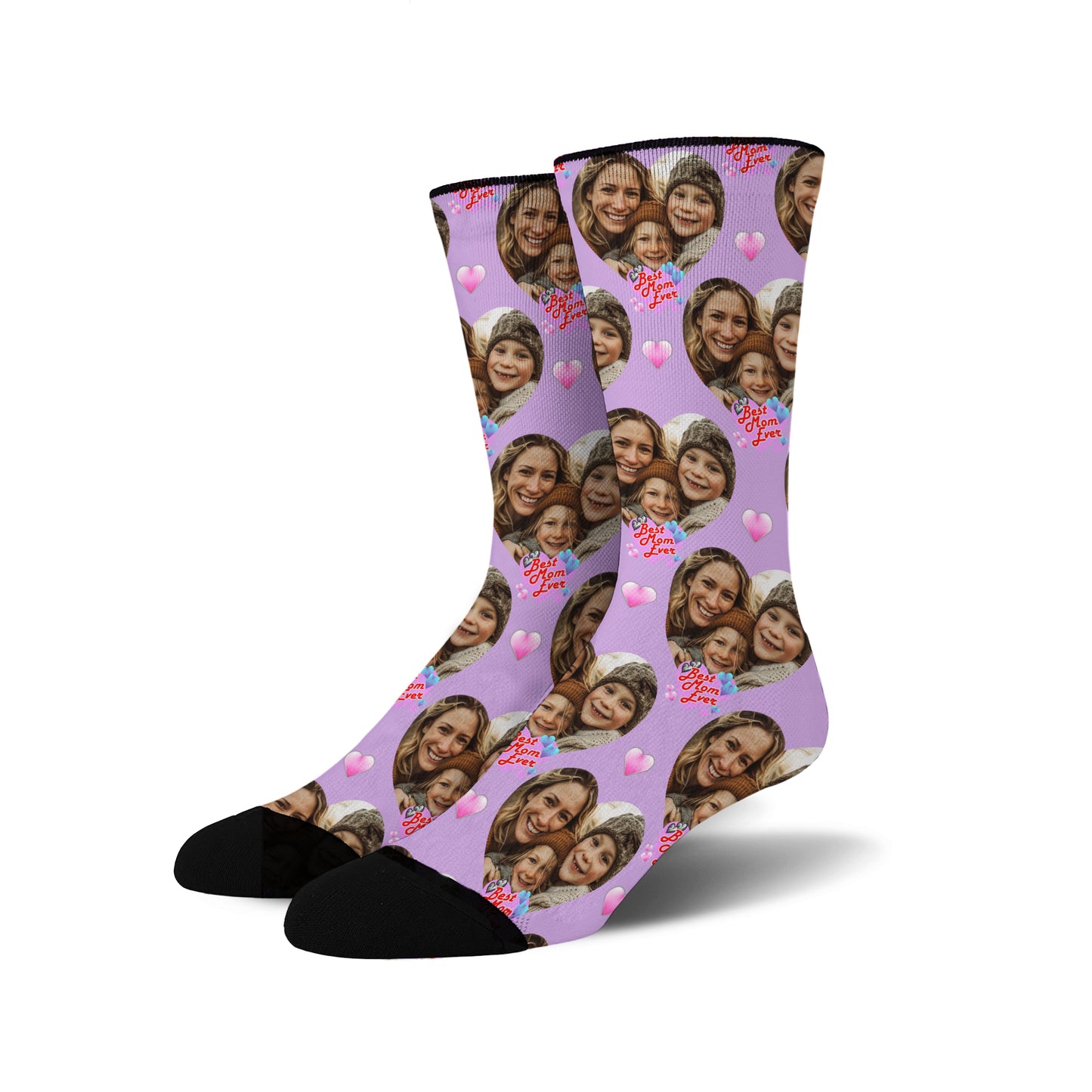 Custom Face Socks - Best Mom Ever