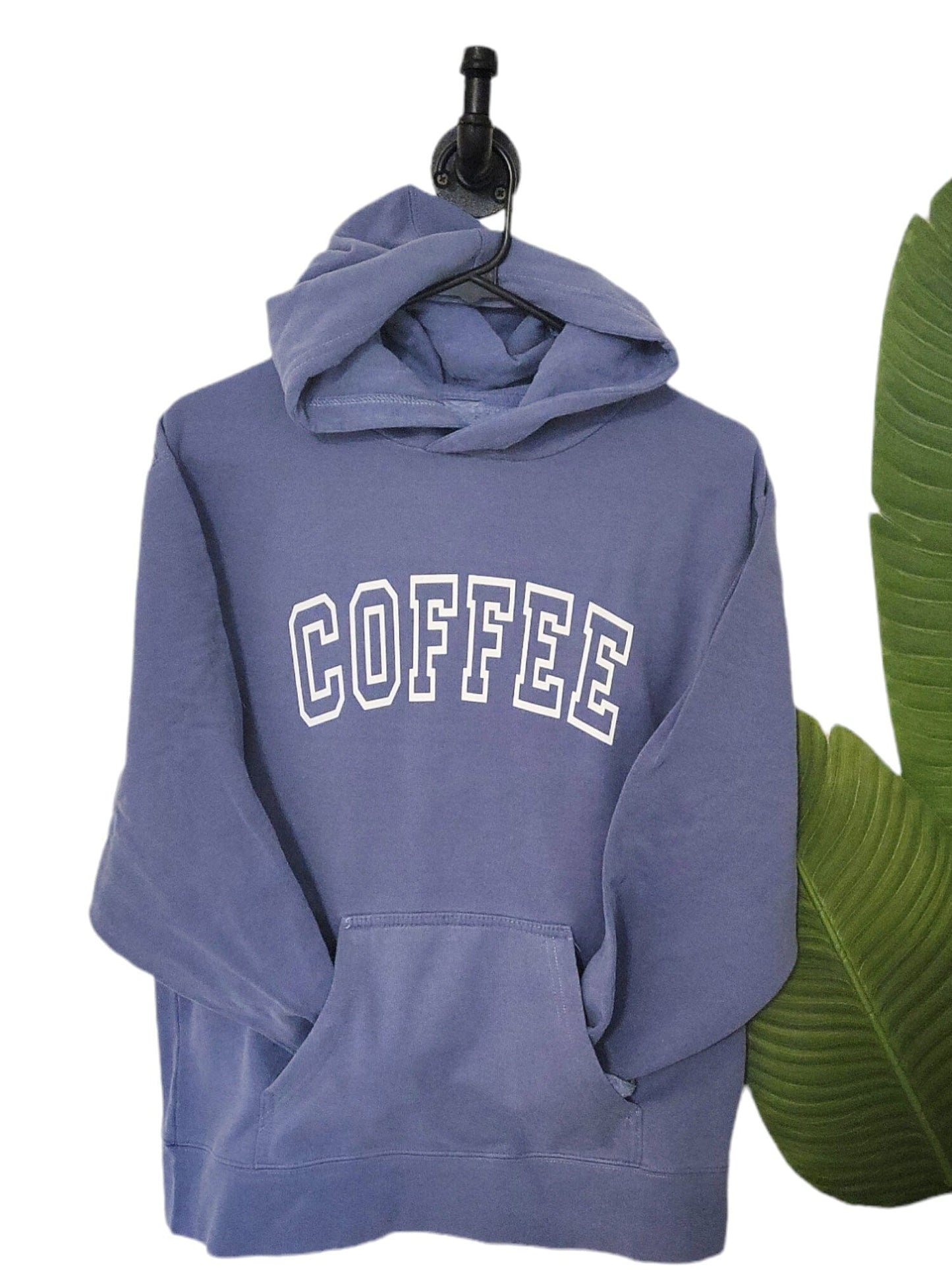 Coffee Vintage Wash Hoodie