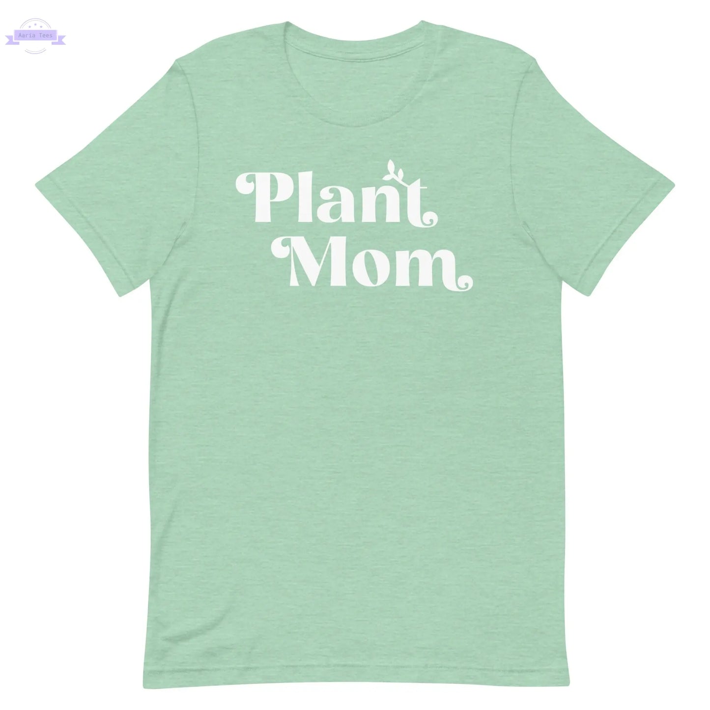 Plant Mom - Women's Cotton t-shirt (white) Inspired Botanical Design