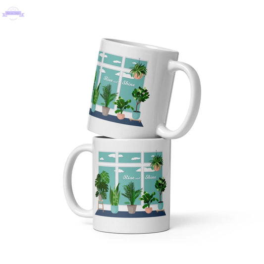 Rise and Shine - Mug Inspired Botanical Design