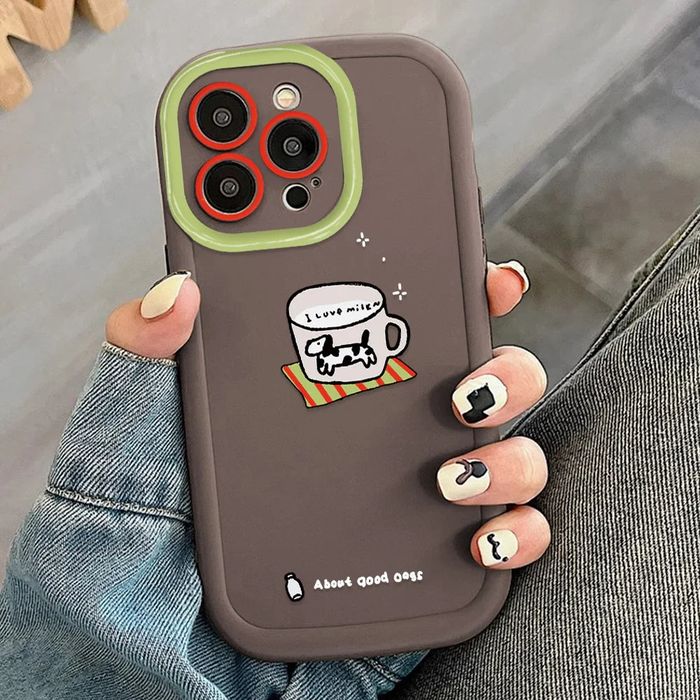 Cute Cartoon Cat Phone Case