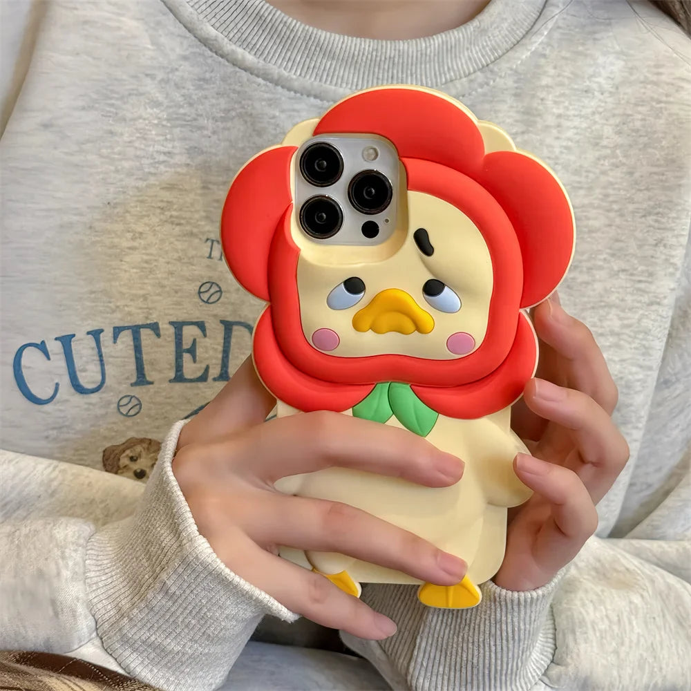 Cartoon Grievance Duck Kawaii Phone Case