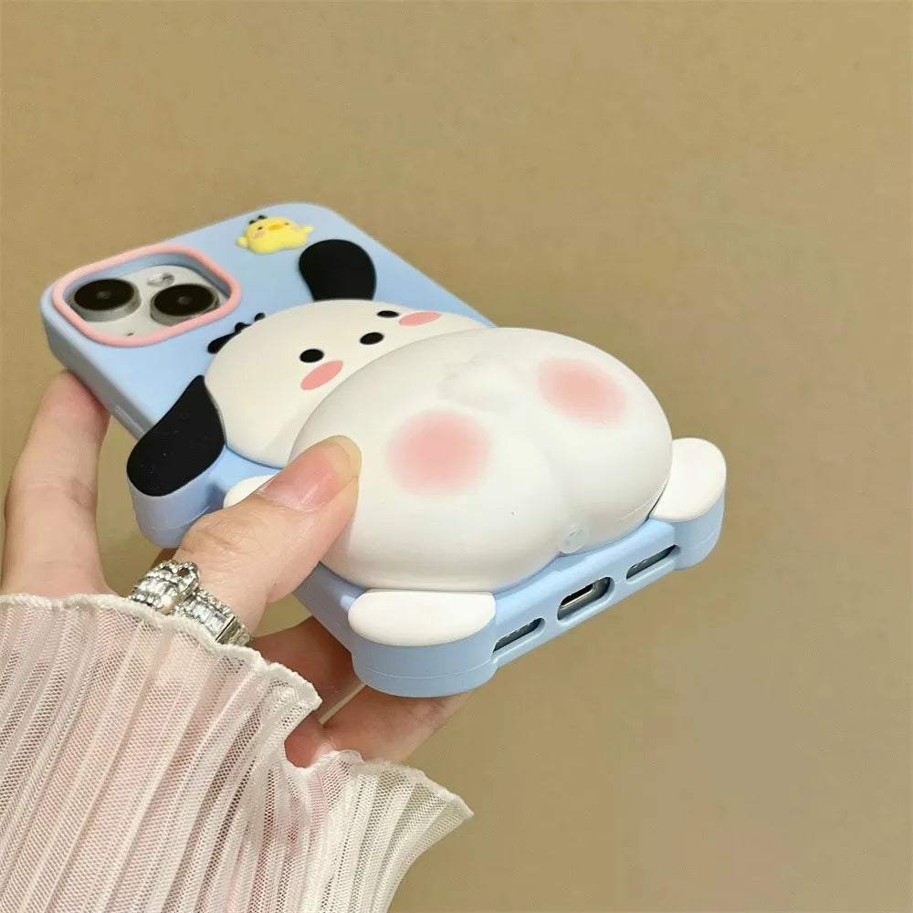 Cartoon Pochacco Dog Butt Phone Case