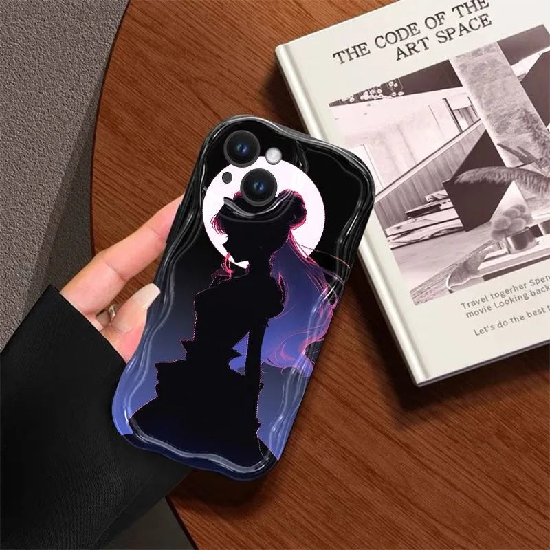 So Cool Dark Star Cat Cartoon Black Phone Case