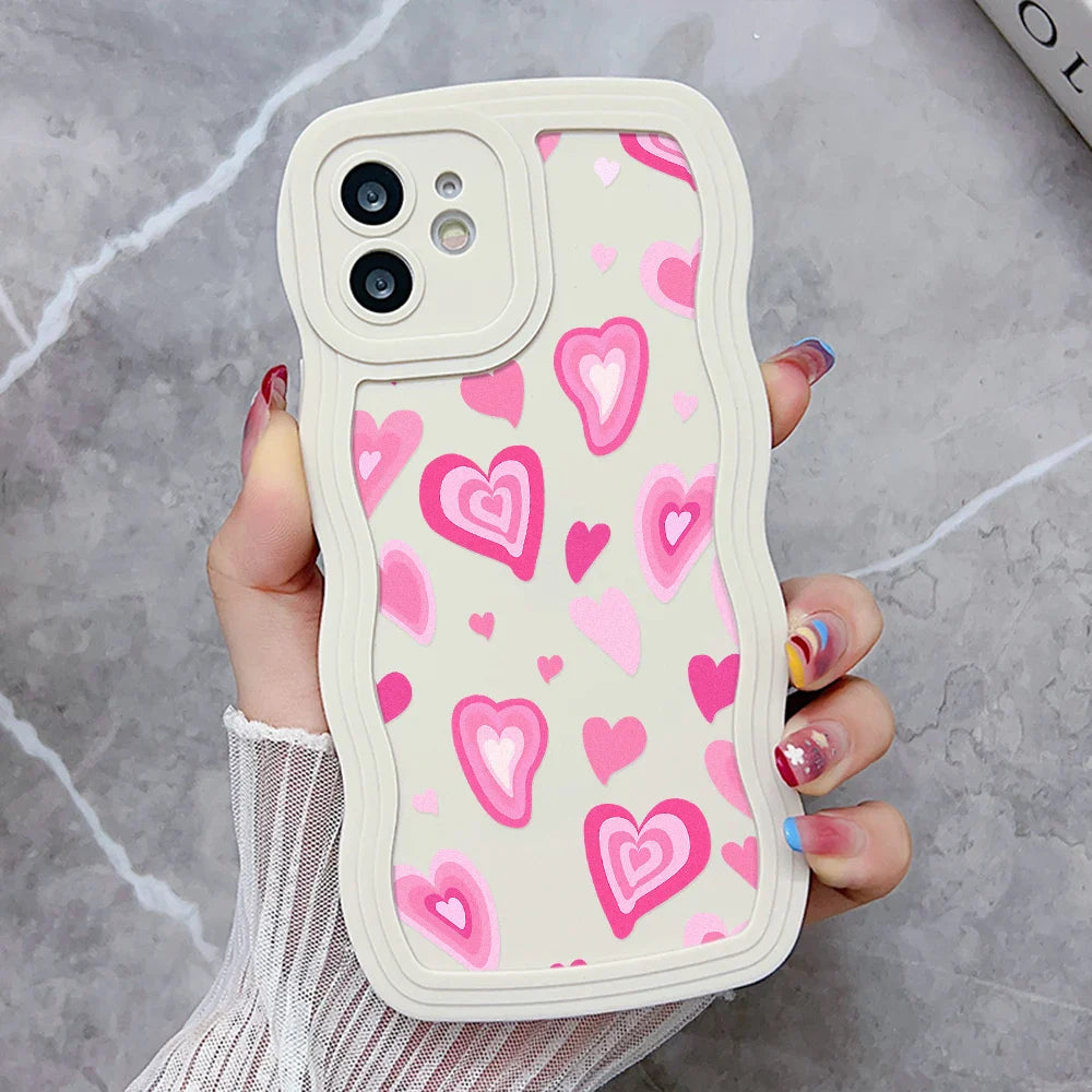 Cute Love Heart Phone Case