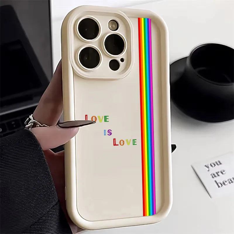 Rainbow Pride Flag Lesbians Phone Case