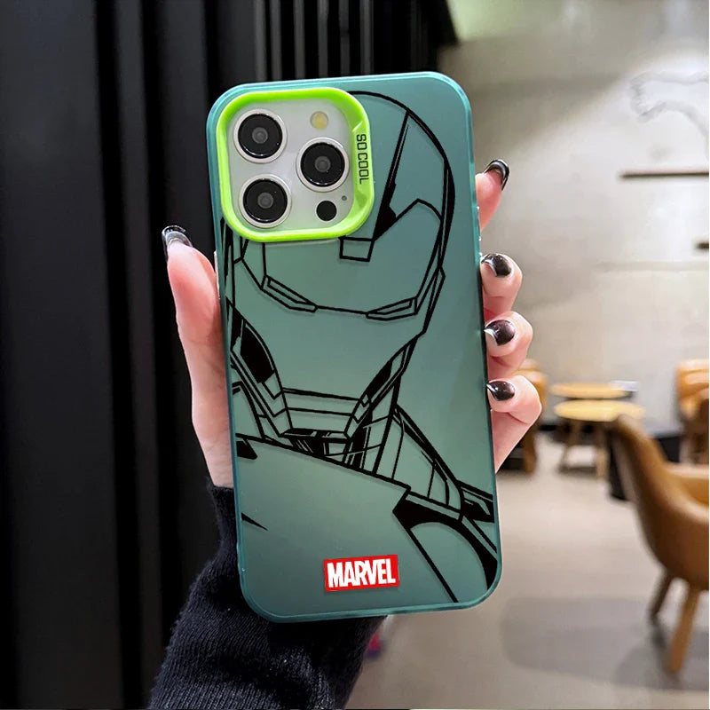 Spider-Man Iron Man Phone Case For iPhone